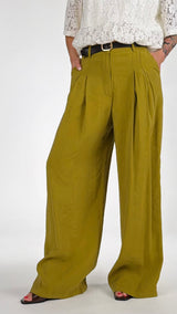 Pantalone palazzo cupro Vic.