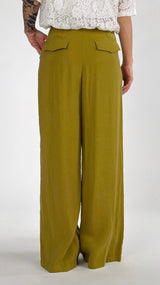 Pantalone palazzo cupro Vic.