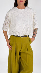 T-shirt macramè palloncino T.
