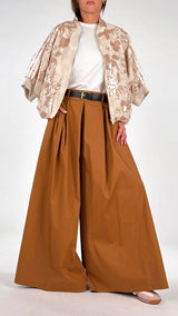 Pantalone palazzo crock H.