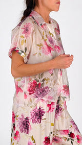 Camicia f. fiori H.