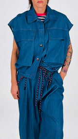 Bomber chambray tasconi Vic.