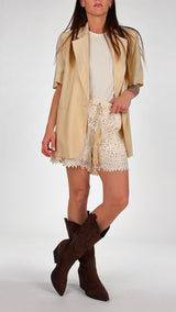 Short crochet smerlato H.