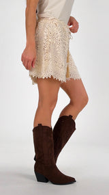 Short crochet smerlato H.