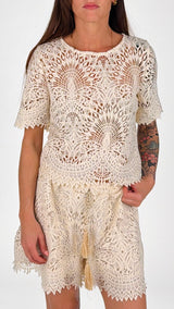 Maglia crochet smerlato H.