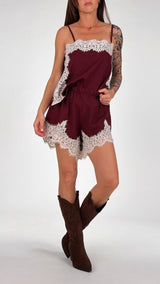 Short farfalla pizzo H.