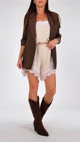 Short farfalla pizzo H.