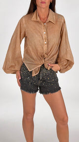 Camicia mussola tinta H.
