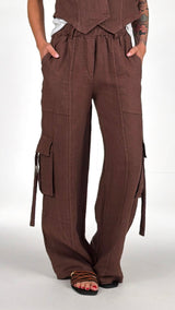 Cargo lino natural H.