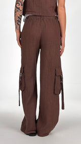 Cargo lino natural H.
