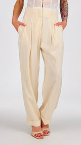 Pantalone pences viscosa soft Vic.