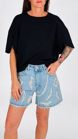 T-shirt scatolina manica aperta Vic.