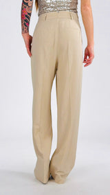 Pantalone lino palazzo pences Vic.