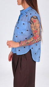 Camicia smanicata pois T.