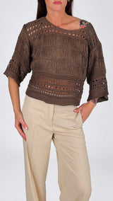 Maglia crochet filI Vic.