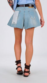 Short Ivy light blu