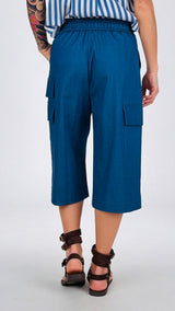 Bermuda cargo chambray stretch T.
