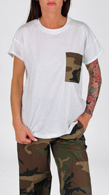 T-shirt tasca camu T.