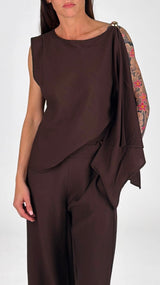 Camicia anello viscosa flare H.