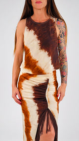 Top stampa batik H.