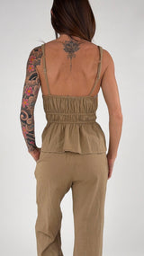 Top lino cotone Athena