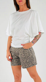 T- shirt kimono arriccio