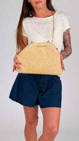 Pochette rafia