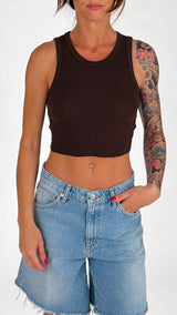 Canotta crop costina H.