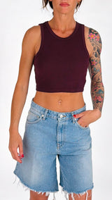 Canotta crop costina H.