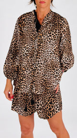 Camicia lino viscosa leo T.