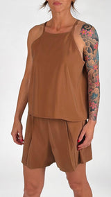 Top americano cupro soft H.