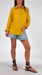 Camicia mussola tasche H.
