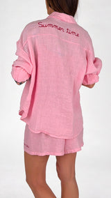 Camicia lino summer time T.
