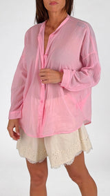 Camicia over mussola T.