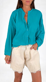 Camicia over mussola T.