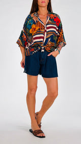 Camicia giraffe Vic.
