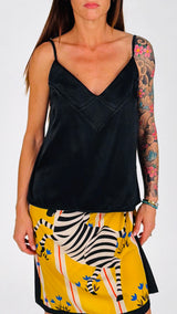 Top lingerie V bordato H.