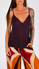 Top lingerie V bordato H.