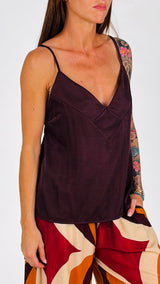 Top lingerie V bordato H.