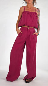 Top cupro palloncino H.
