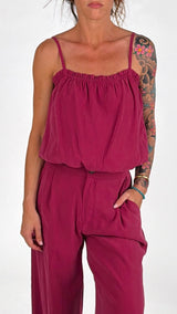 Top cupro palloncino H.