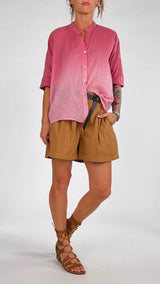Camicia basic mussola sfumata H.