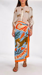Gonna pareo tigre power H.