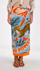 Gonna pareo tigre power H.