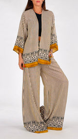 Kimono righe greche H.