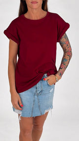 T-shirt giro imbottito Vic.