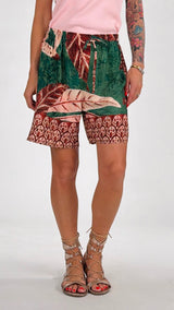 Short fantasia foglie H.