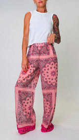 Pantalone mussola bandana T.