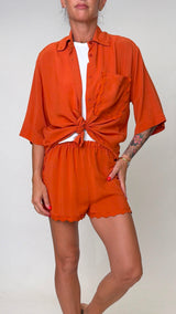 Camicia tasca onde H.