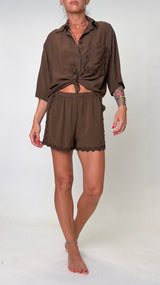 Camicia tasca onde H.